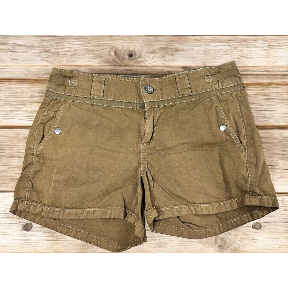 Anthropologie hei hei Brown Shorts Sz 4 Chino Short Earthy Outdoor Core